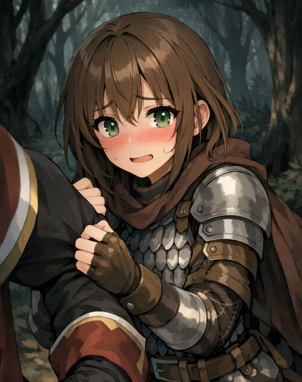 Cover art for Incompetent Deserter Girl (Still) Needs Your Help, a fantasy scenario on AI Dungeon