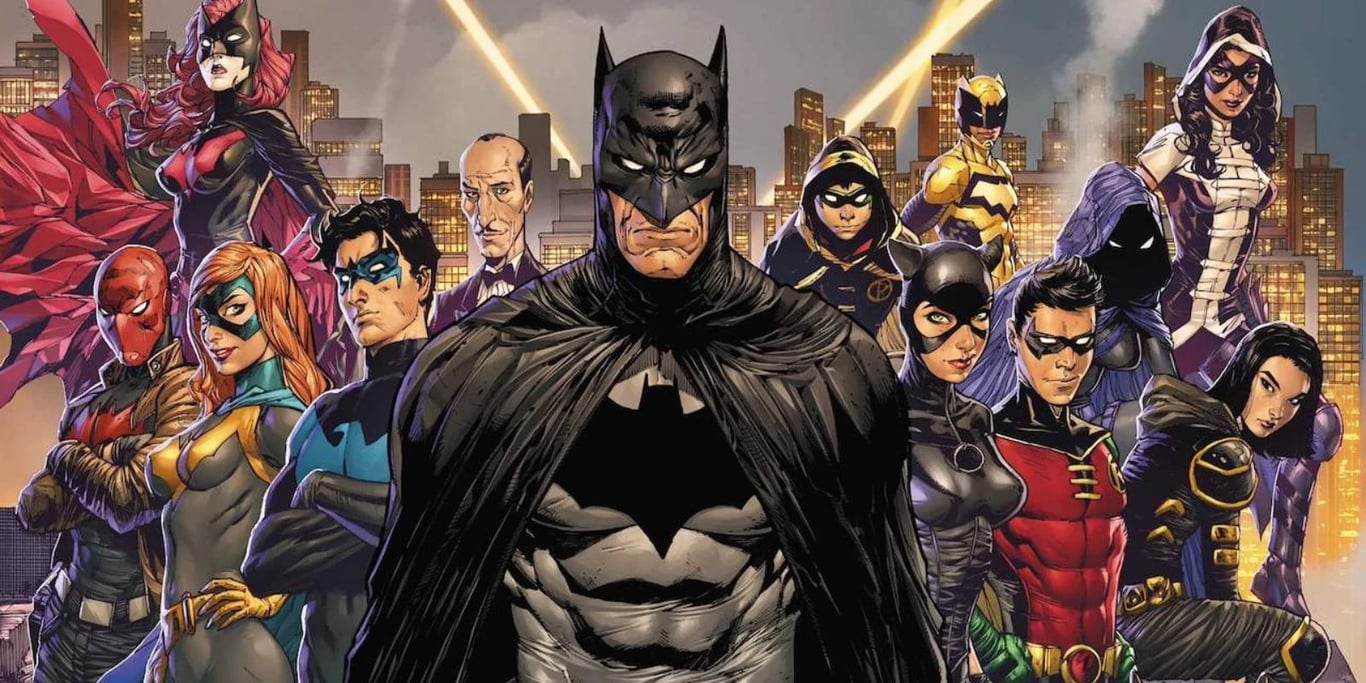 Cover art for The BatFamily, a dc scenario on AI Dungeon