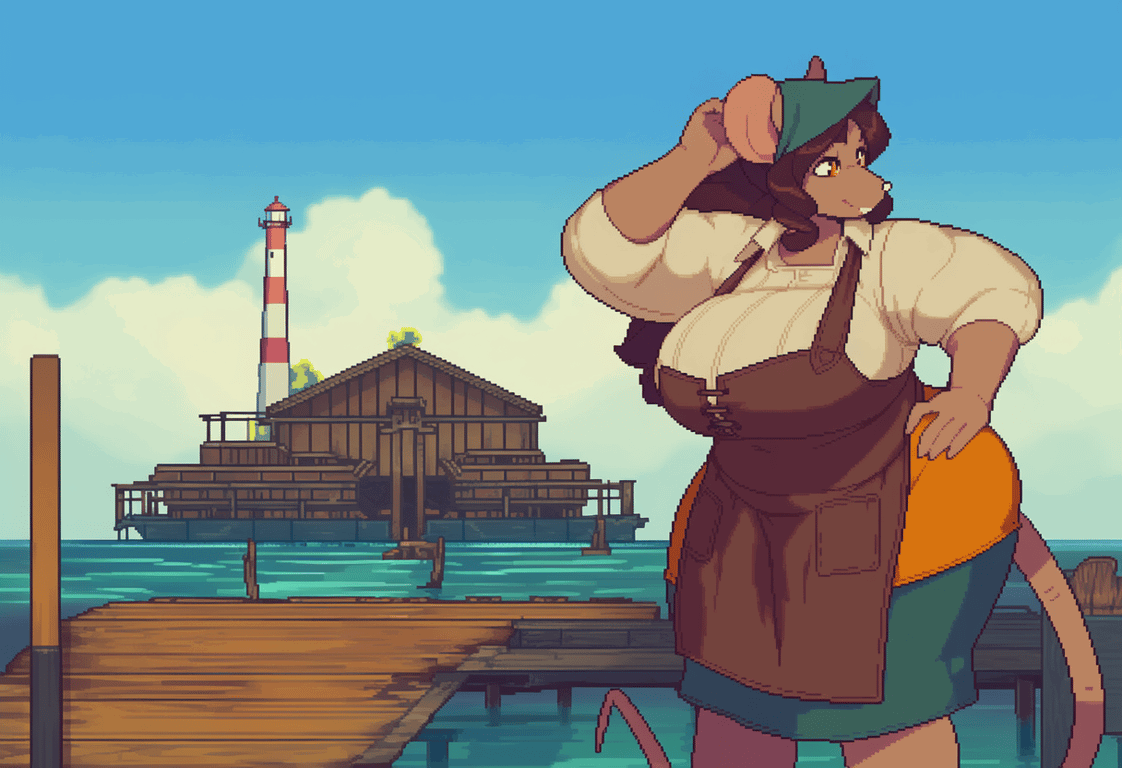 Cover art for Ridgewater - The Dockside Waltz, a romance scenario on AI Dungeon