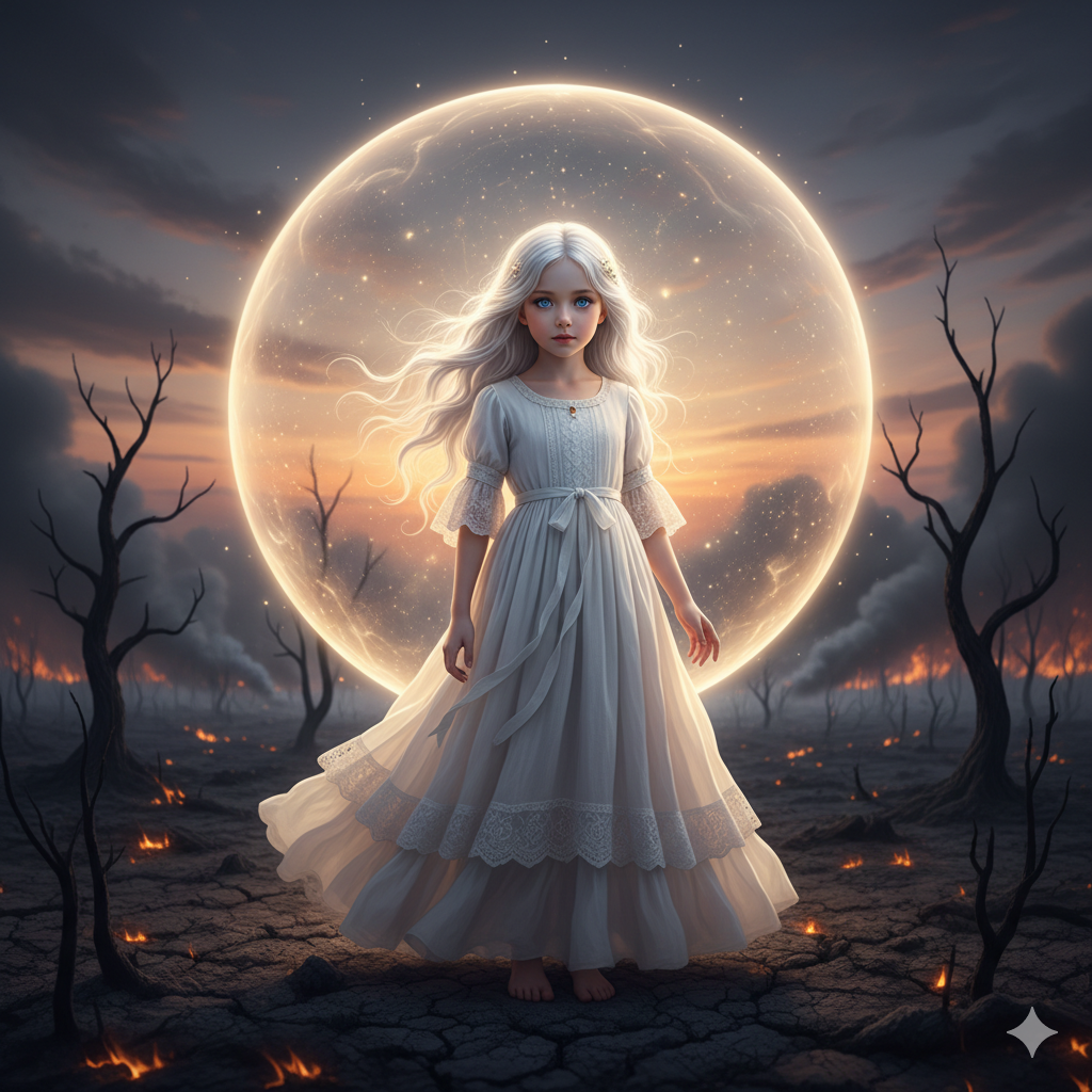 Cover art for The Mysterious Girl on AI Dungeon