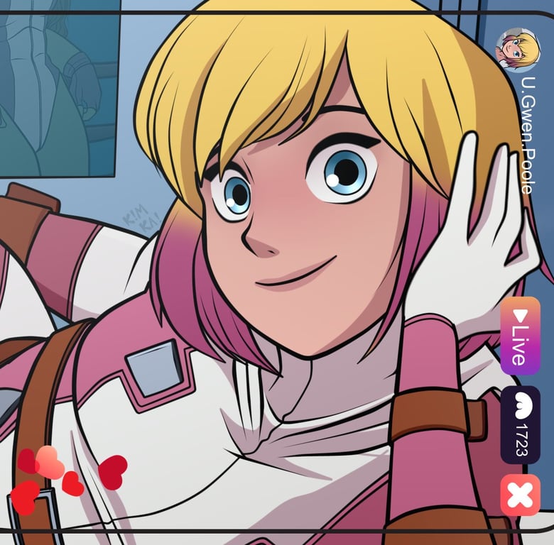 Cover art for The Gwenpool Extraordinaire (V 2.0), a marvel scenario on AI Dungeon